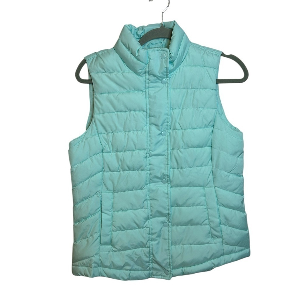 NWT Gap Ballerina Blue Warmest Puffer Vest